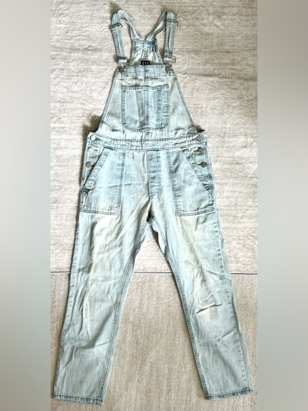 GAP Light Blue Denim Overalls